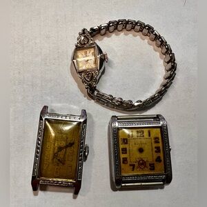 Bulova Watches with Silver and Gold Dials